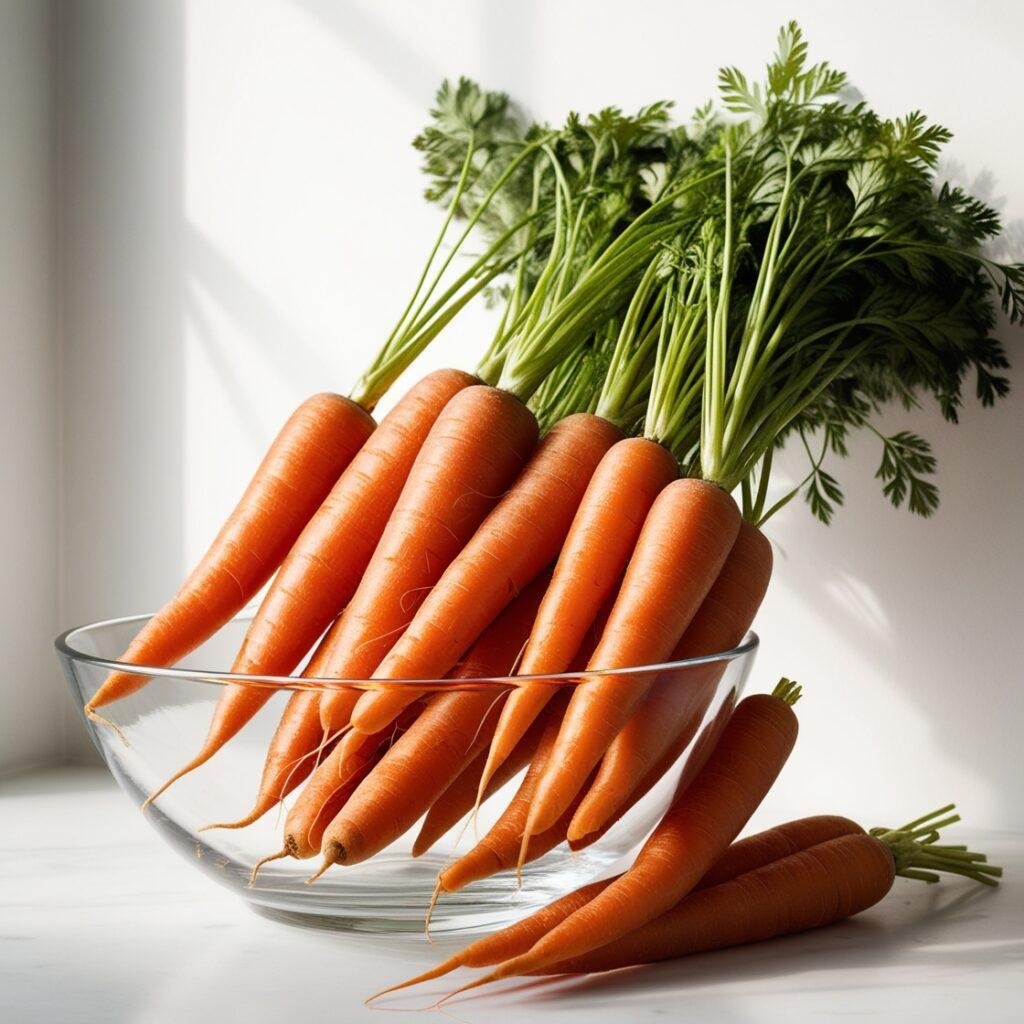 Carrots Fiber Diet Foods