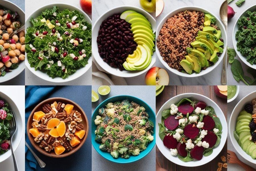 10 Essential High-Fiber Salad Recipes to Revitalize Your Diet